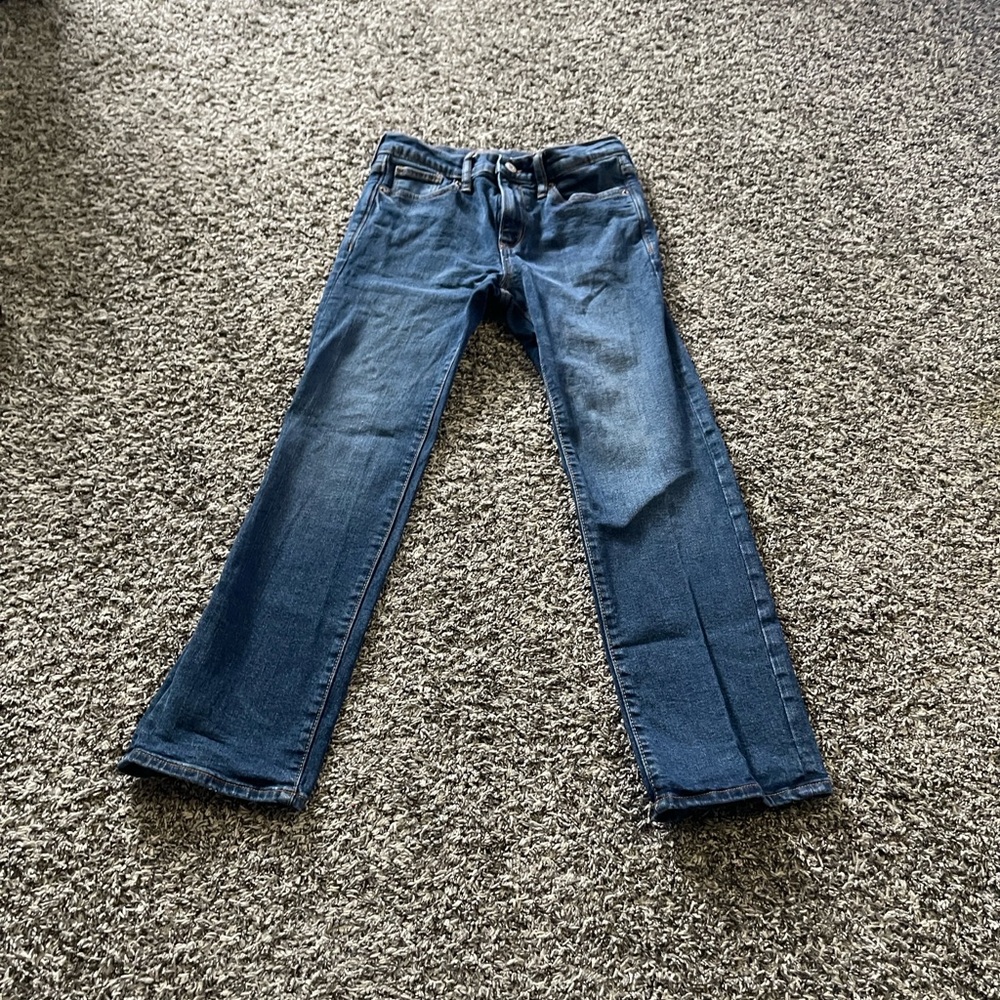 Old Navy Straight-Leg Built-In Flex Jeans for Boys (12)